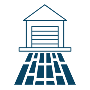 Driveway pavers icon for Eminent Pavers & Construction