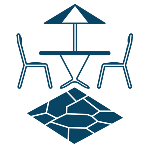 Patio pavers icon for eminent pavers